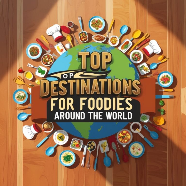 Top Tourist Destinations for Foodies Around the World”